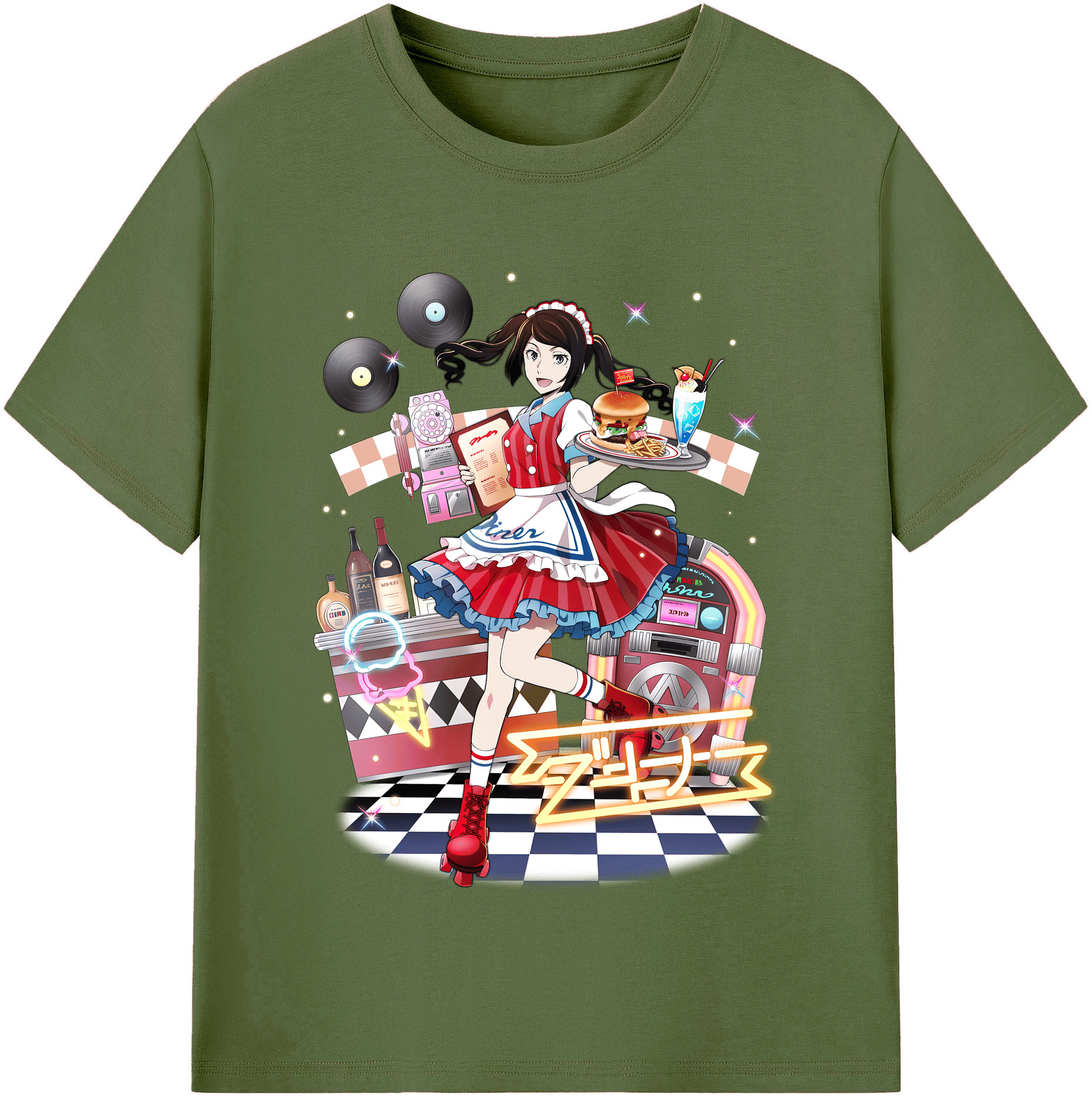 （画像用） 文豪ストレイドッグス Bungo Stray Dogs 綿100％半袖Tシャツ（フロントプリント）